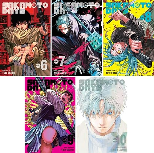 Sakamoto Days Vol. 6 – 10 Manga Set