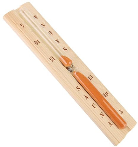 Sanduhr aus Holz, Elegante Sauna-Sanduhruhr für Saunaraum, Lange Lebensdauer, Geburtstags-/Weihnachtsgeschenke für Saunaraum, Schwimmbad, Küche