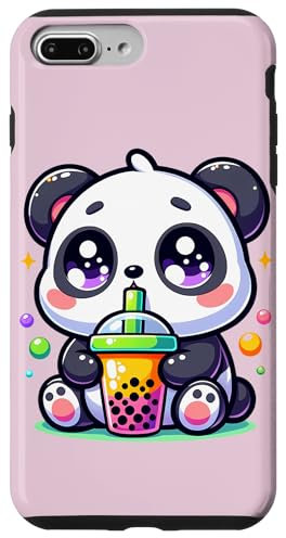 iPhone 7 Plus/8 Plus Panda Kawaii Boba Bubble Tea Cute Anime For Kids Case
