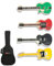 Zeayebsr gitarre brosche，E-Gitarren-Anstecknadel, 4 Stück niedliche E-Gitarren-Anstecknadel, Musikinstrumente Abzeichen, Anstecknadel für Hemd, Pullover, Mantel, Rucksäcke, Metall，