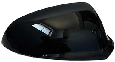 Car Rearview Mirror Cap 13265452 For Vauxhall For Astra J For GTC For Sports For Tourer 2009 -2015 For Adam 2012-2018 13265451 Auto Rear Mirror Cover Shell Side Mirror Caps(Black cover Right)