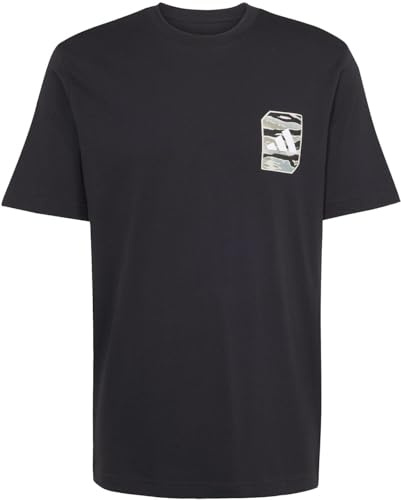 adidas M C CAMO WV Tee Black - XL