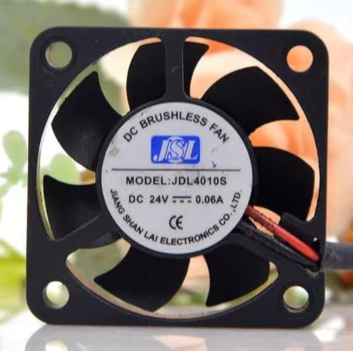 4010 JDL4010S AC24V 0.06A 4CM 2-wire CPU silent cooling fan