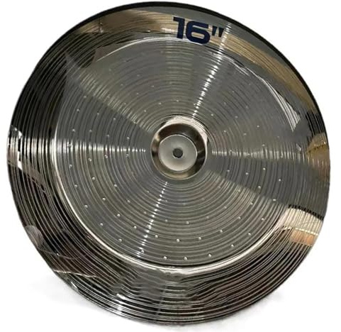 Becken Alloy China Becken Für Schlagzeug Gold/Splitterfarbe 16(Silver)
