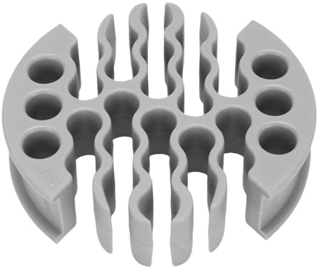 SIXRUN Wire Comb, 30 Hole Cable Management Tool for Network Cables, Customizable Design for Easy Access, Network Organizer (CAT 6)