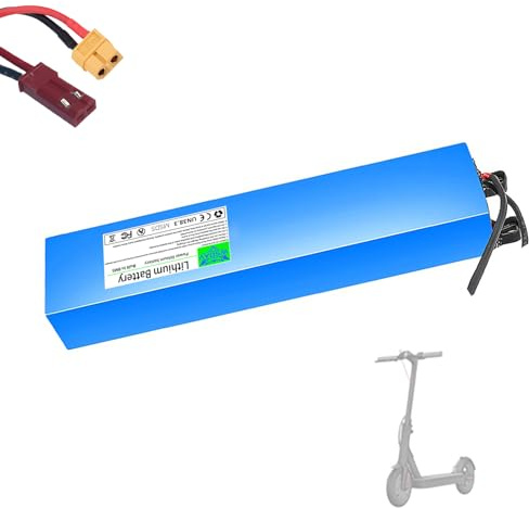 WSDAV Akku-Ersatz für Elektroroller 36V 4Ah 5Ah 6Ah 7,8Ah 9Ah, herausnehmbarer Lithium-Ionen-Akku für Hoverboards und Skateboards mit Einer Leistung von bis zu 324W.,36v9ah,XT60+JST 1