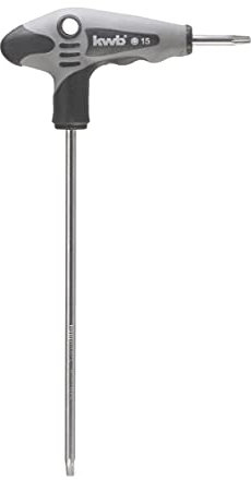 kwb Destornillador Torx T15 689715 (con mango en T para una transmisión de fuerza óptima).