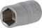BRILLIANT TOOLS BT021805 3/8 Sechskant-Stecknuss, 11 mm [Powered by KS TOOLS]