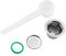 Nikou Capsule de café - Capsule de café réutilisable rechargeable lavable compatible pour machine à café réutilisable n-espresso