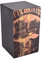 VOLT by Voggenreiter Cool Cajon 2 „Jamaica Rum“, Professionelle Cajon mit einstellbarem Snaresystem, Birkenholz, 4-fach Lackierung, Schlagfläche bedruckt, Made in Spain, 1277