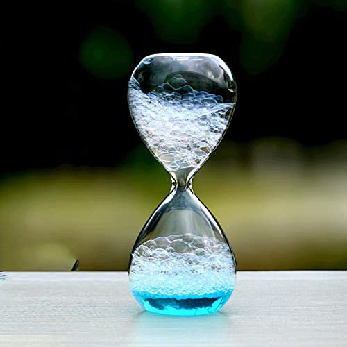 BAWAQAF Sablier magique à bulles - Accessoires de bureau - Accessoires de décoration de chambre - Cadeau pour fille - Décoration de bureau