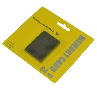 MEMORY CARD 64 MB PARA SONY PLAYSTATION 2, PS2, TARJETA DE MEMORIA EXPANSION