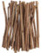 NUOBESTY 100pcs Birch Wood Log Sticks - Natural Twigs for DIY Crafts