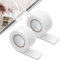 THATSRAD 2 Rollen Selbstverschweißendes Silikonband Wasserdicht Silikon Tape Weiß Isolierband Selbstverschweißend Reparaturband für Schlauchreparatur Kabelreparatur Rohrreparatur 2.5CM*3 Meter