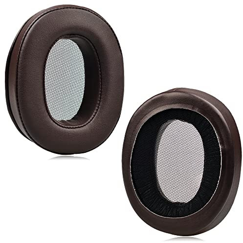 JHZZWJ Ersatz Ohrpolster für Durchmesser Sony MDR-1ABT, MDR-1RBT, MDR-1RNC Ohrpolster aus Kunst Leder