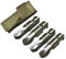 Vaisselle de camping en acier inoxydable 5 en 1,Outils de camping en plein air,Vaisselle d'extérieur,Vaisselle pliante multifonctionnelleVaisselle de voyage（4 pièces）