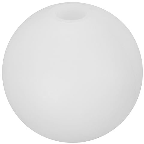 IWOWHERO Acrylic Globe Lampshade for Outdoor Garden Indoor Home Office Frosted Sphere Lamp Shade Replacement Lamp Post Globe Fixture