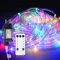 Jopassy LED Lichterschlauch Außen, 10m LEDs Lichterkette, IP44 Wasserfest LED Schlauch, mit Fernbedienung & Timer,für Außen Innen Party Hochzeit Weihnachten Dekolicht, Bunt