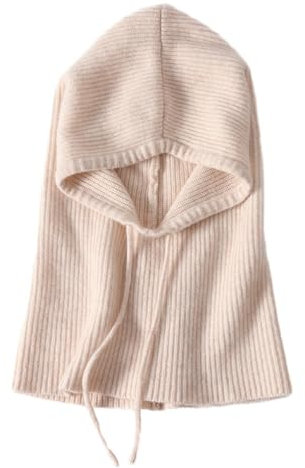 kawehiop Vielseitiger Winter Essential warmer und stilvoller Kapuzenschal. Warmer Kapuzenschal für Damen. Polyester Strick Kapuzenschal Mütze