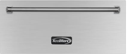 KoolMore 30 in. Built-in Residential Warming Drawer with Three Compartments in Stainless-Steel (KM-RWD-30SS)
