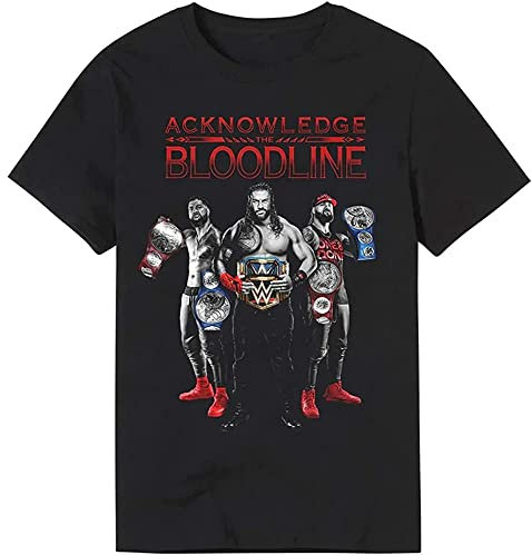 Roman Reigns Acknowledge The Bloodline ShirtAcknowledge The Bloodline Shirt Black Black M
