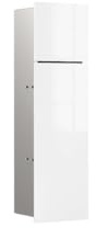 Emco asis Pure Bad WC-Modul – Unterputz Einbauschrank mit Glasfront I Elegantes Schrankmodul & Badschrank für modernes Bad