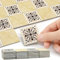 iLAND Dollhouse Accessories, Dollhouse Flooring, Miniature Accessories, Suitable for Dollhouse Furniture in 1/12 Scale, 60 Pieces Double-Sided Dollhouse Floor Tiles (Swords in Vines)