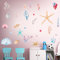 astylishome Wall Stickers for Kitchen Sea Sticker PVC Waterproof Self Adhesive Decals Shells Removable Wallpaper for Window Stairway Home Decoration TV Walls Art 1516