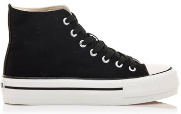 MTNG Deportivas Mujer Bigger-X 60172 | 59640 | Canvas Negro 251