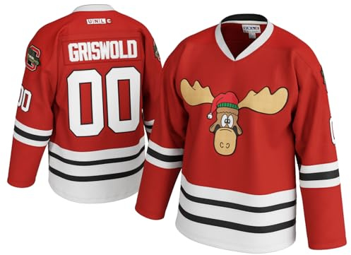 UNLC Eway Clark #00 Griswold Hockeytrikot, Rot