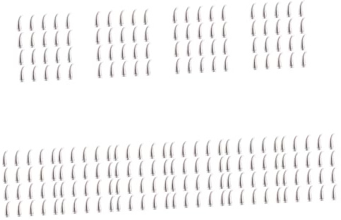 SEWACC 200piezas Remaches Punk Para Remaches Plateados Forma De Pimiento Para Ropa De Bolsas y Jeans