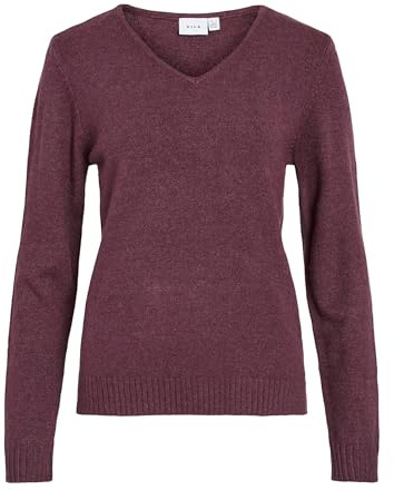 Vila Female Strickpullover VIRIL V-Ausschnitt | Knitted Pullover