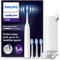 Philips Sonicare 7100 elektrische Zahnbürste, Schallzahnbürste mit App, 4 Putzmodi und 3 Intensitätsstufen, Andruckkontrolle, EasyStart, SmarTimer, Weiß, Modell HX7420/08 [Neue Technologie]
