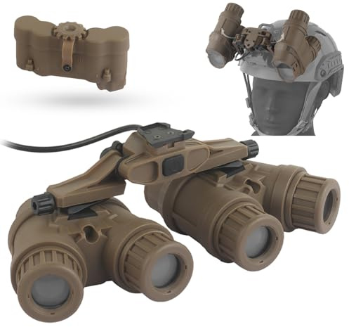 Flipping GPNVG-18 NVG Dummy Modell ohne Funktion, Leichtes, Gut Verarbeitetes NVG-Modell, Tactical Airsoft Paintball Helm Ausrüstung Zubehör