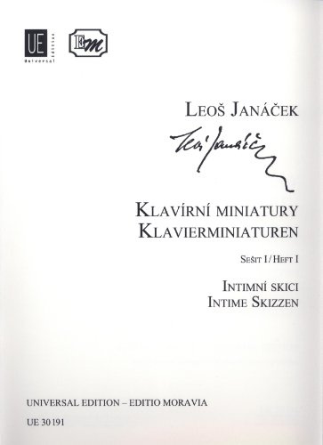 Klavierminiaturen 1 - Piano - Book