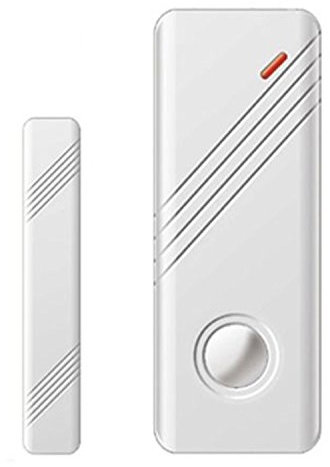 FP-TECH FP-MC03B Sensore Magnetico Porte e Finestre Wireless Per antifurto, Bianco