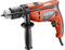 Extol Premium Taladro percutor 550 W, tope de profundidad, diámetro de mango adicional, de perforación y madera 25 mm, hormigón 13 mm, metal 13 mm, 1 pieza, rojo, 8890014