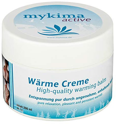 mykima Wärme Creme extra sanft und stark 200 ml Wohltuend durch die angenehme und anhaltende Wärme | Ideal bei Muskelschmerzen und Verspannungen | Super dosierbar und kein Nachbrennen