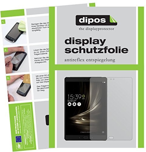dipos I 2X Protection ecrán Mat Compatible avec ASUS ZenPad 3S 10 LTE (2017 / Z500KL) Films de Protection d'écran