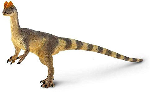 Safari Dilophosaurus Figur | 6“ Detaillierte prähistorische Figur | Ungiftig & BPA-frei | Geeignet für Kinder ab 3 Jahren Ltd