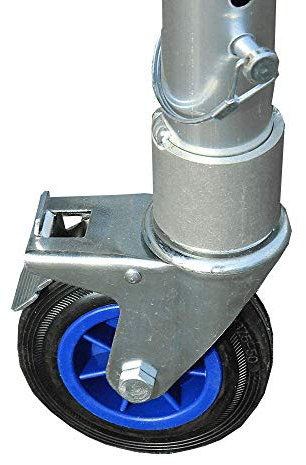 Alumexx Gerüstrad 125 Mm - Geeignetes FS/AS/BS-Gerüst