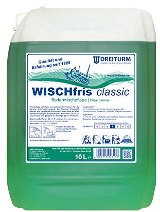 Dreiturm Wischfris classic Bodenwischpflege 10 L Putzmittel Bodenreiniger Unterhaltsreiniger