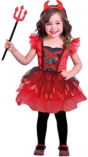 amscan Halloween-Kostüm für Kinder und Mädchen, kleiner Teufel