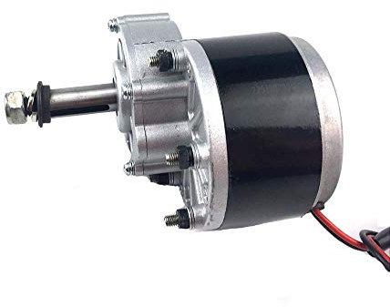 Elektromotor 250W 24v Bürstenmotor 60mm längere Welle, Selbstbalance Roller Motor, Gleichstromgetriebebürstenmotor, Rollstuhl Fahrrad Motor
