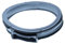 vhbw Joint de porte compatible avec LG F4J8JHP2W, F4J9JH2T, F4J9JHP2T, F4J9JHP2TD, F94J7FH1W lave-linge - caoutchouc, diamètre 40 cm, gris