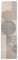 RugVista, Deco, Teppich, Kurzflor Teppich, 80 x 300 cm, Läufer, Modern, Oeko-Tex Standard 100, Polypropylene, Flur, Schlafzimmer, Küche, Wohnzimmer, Beige/Grau, Mehrfarbig