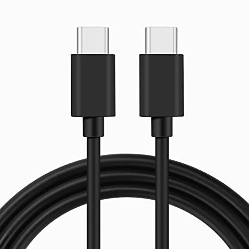 For Sony Xperia 10 VI 1 VI 10 V 1 V 10 IV 1 IV 5 IV 10 III 5 III Charger (USB C to USB C Cable) Fast Charging Cable For Xperia 10 V 1 V 5 V Phone Charger Type C Lead For Data Transfer Cord (Black)