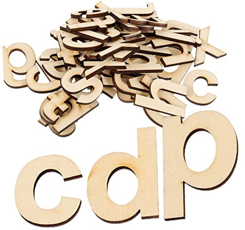 RORPOIR Holzbuchstaben Zum Basteln Unvollendete Alphabettafel Für Kinder Vielseitige Buchstabendeko Aus Holz Für Hochzeit Party Und Kinderzimmer 30Cm Graffiti Stil