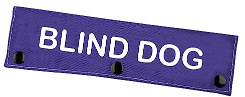 Blind Awareness Dog Leash Wrap Blind Dog Leash Sleeve Social Distancing Dog Patch (Blind Dog)