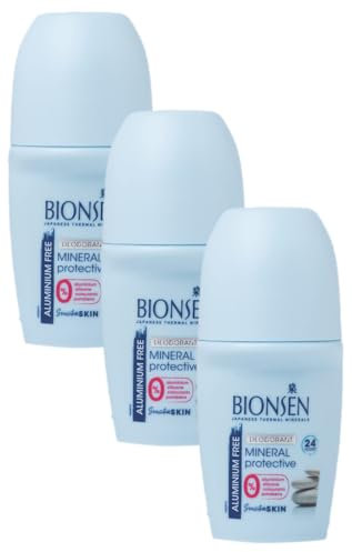 Bionsen, Roll On Deodorant, MultiColoured, 50 ml (Pack of 3)